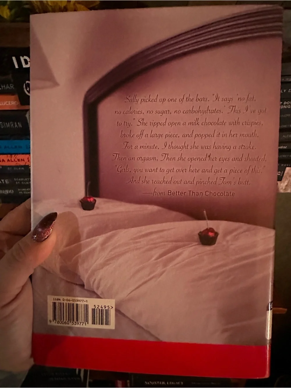 Better Than Chocolate by Susan Waggoner - Pink & Red Paperback
